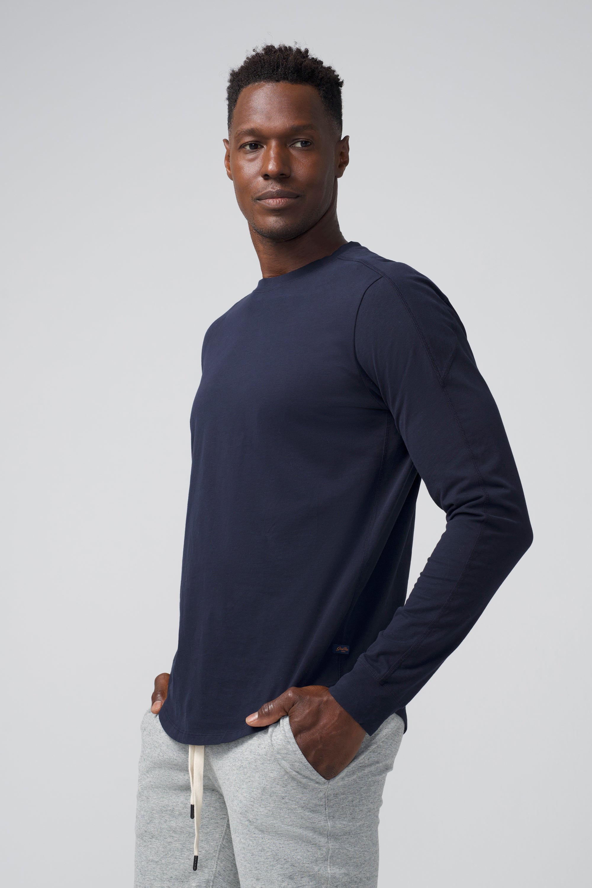 Slim Fit Crew Tee | Premium Cotton Jersey