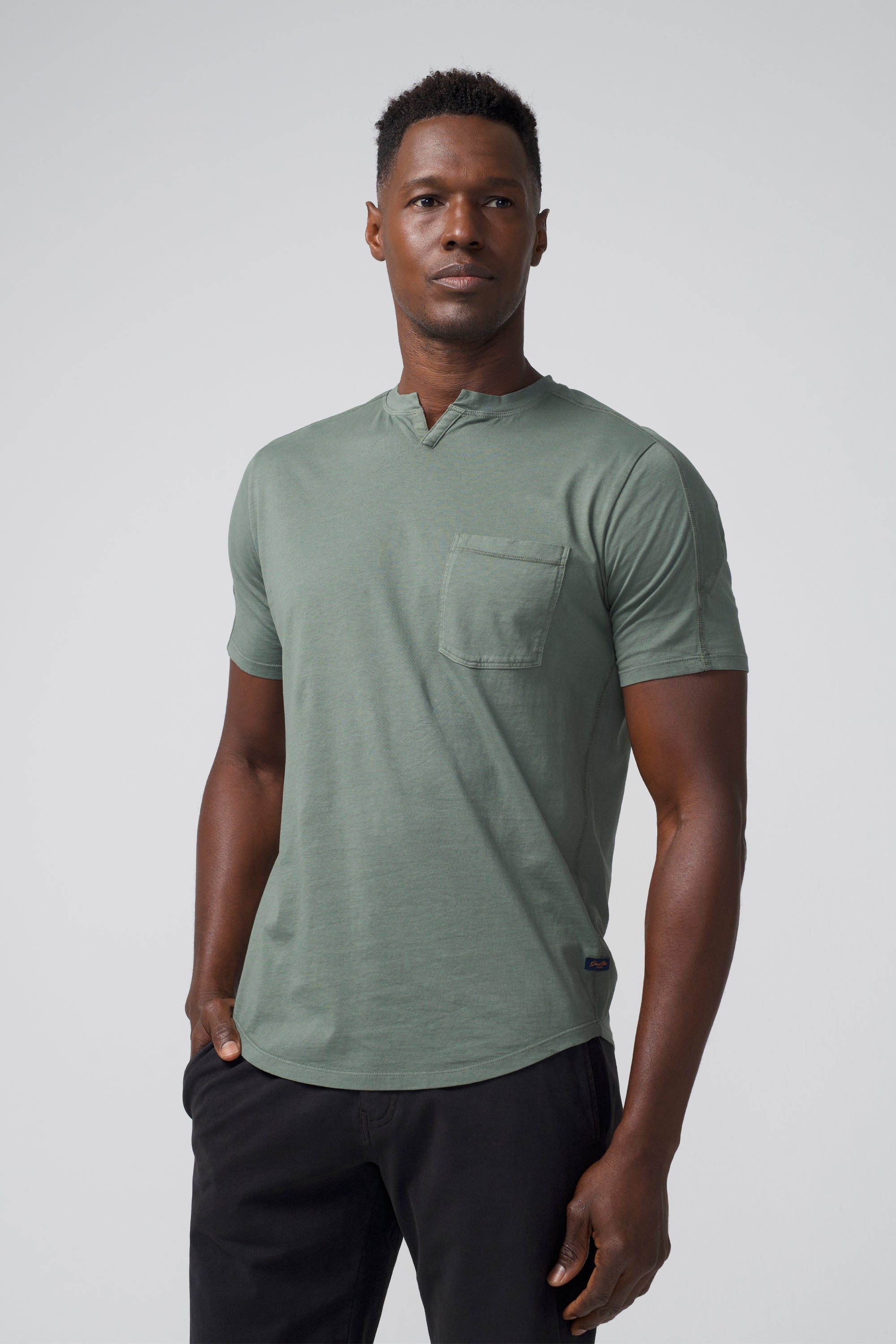 Slim Fit Victory V-Notch | in Premium Cotton Jersey