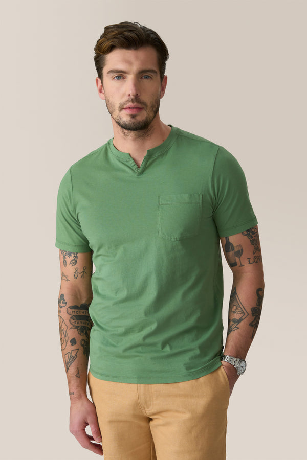 Victory V-Notch Tee | Premium Cotton Jersey