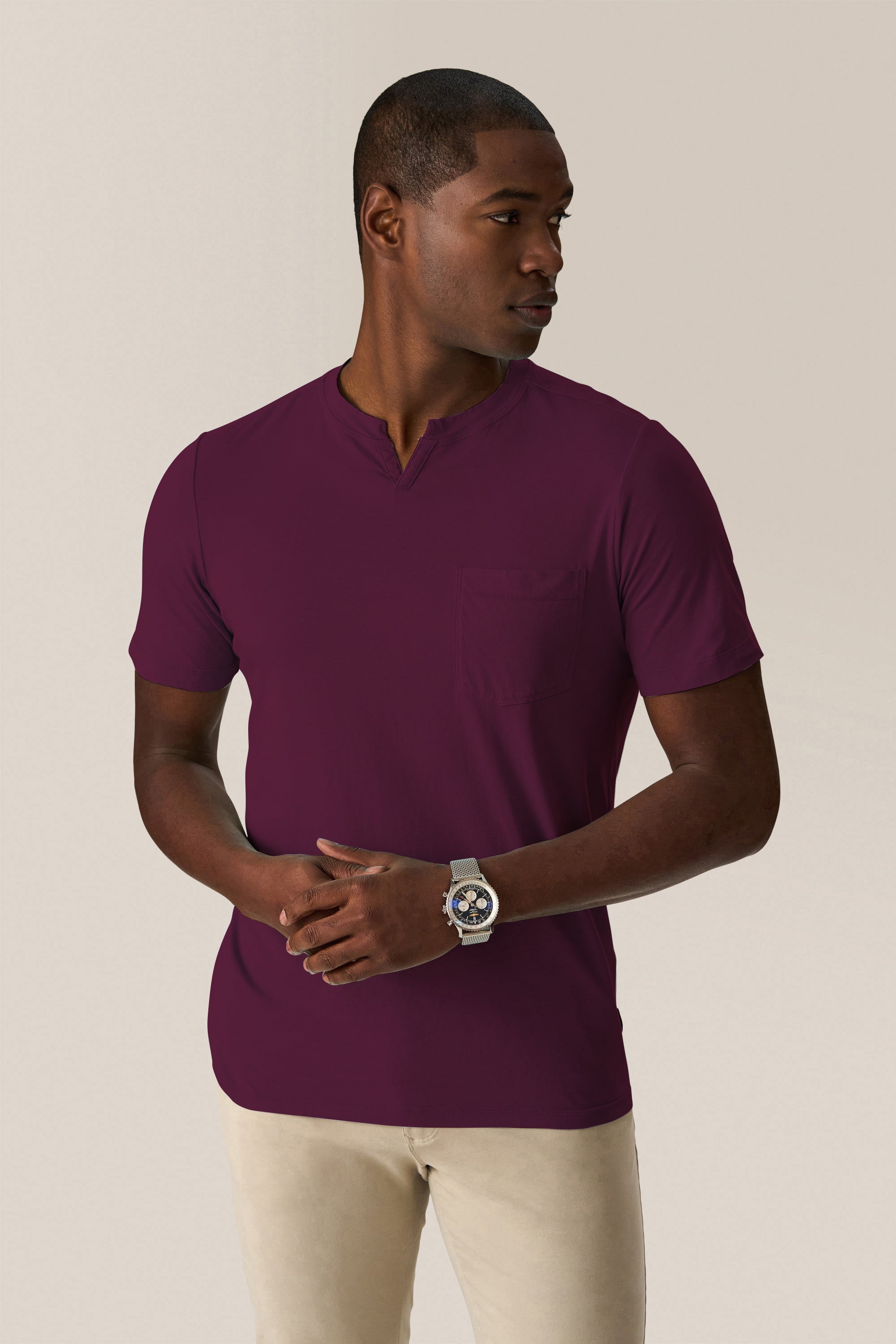 Victory V-Notch Tee | Premium Cotton Jersey