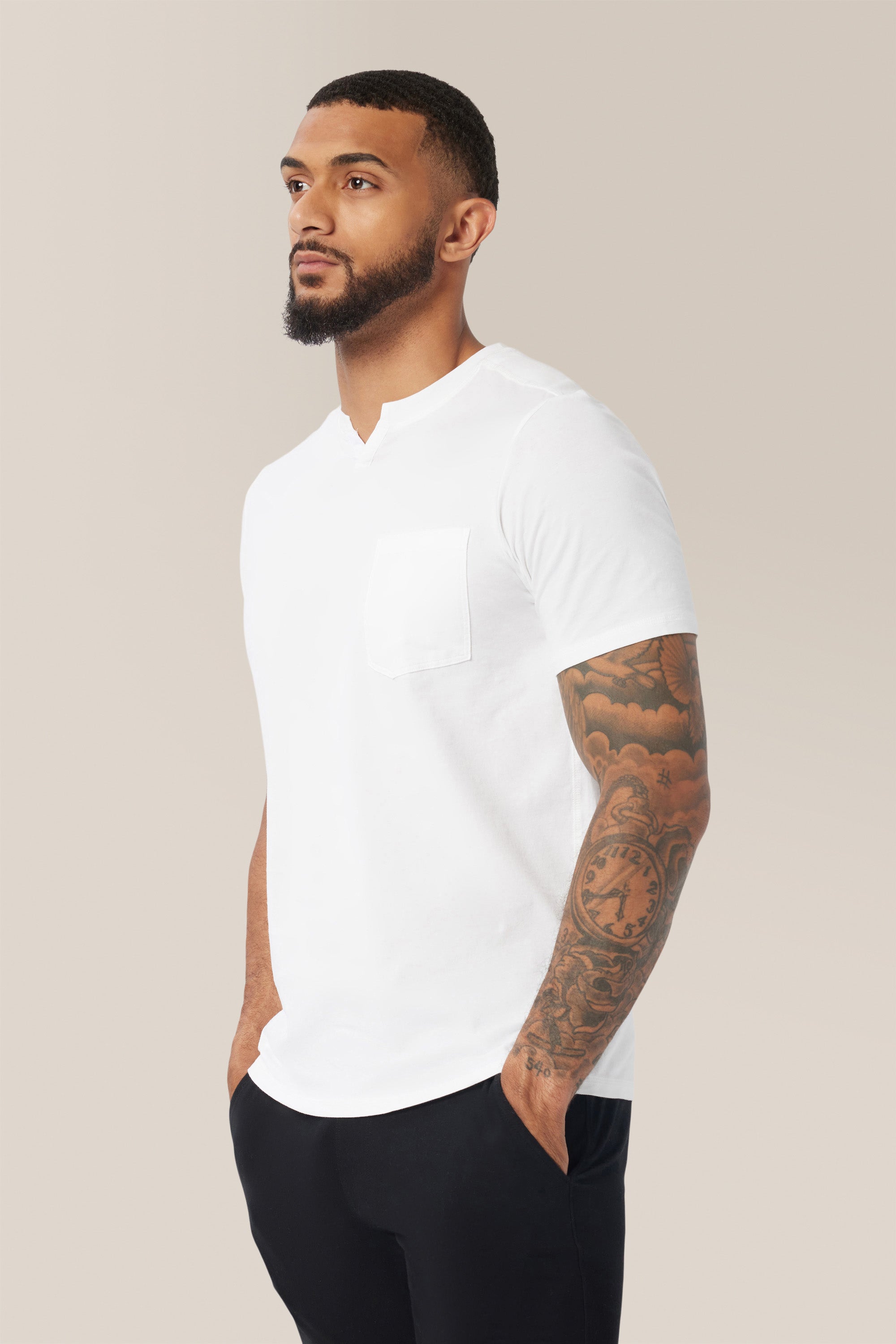 Victory V-Notch Tee | Premium Cotton Jersey