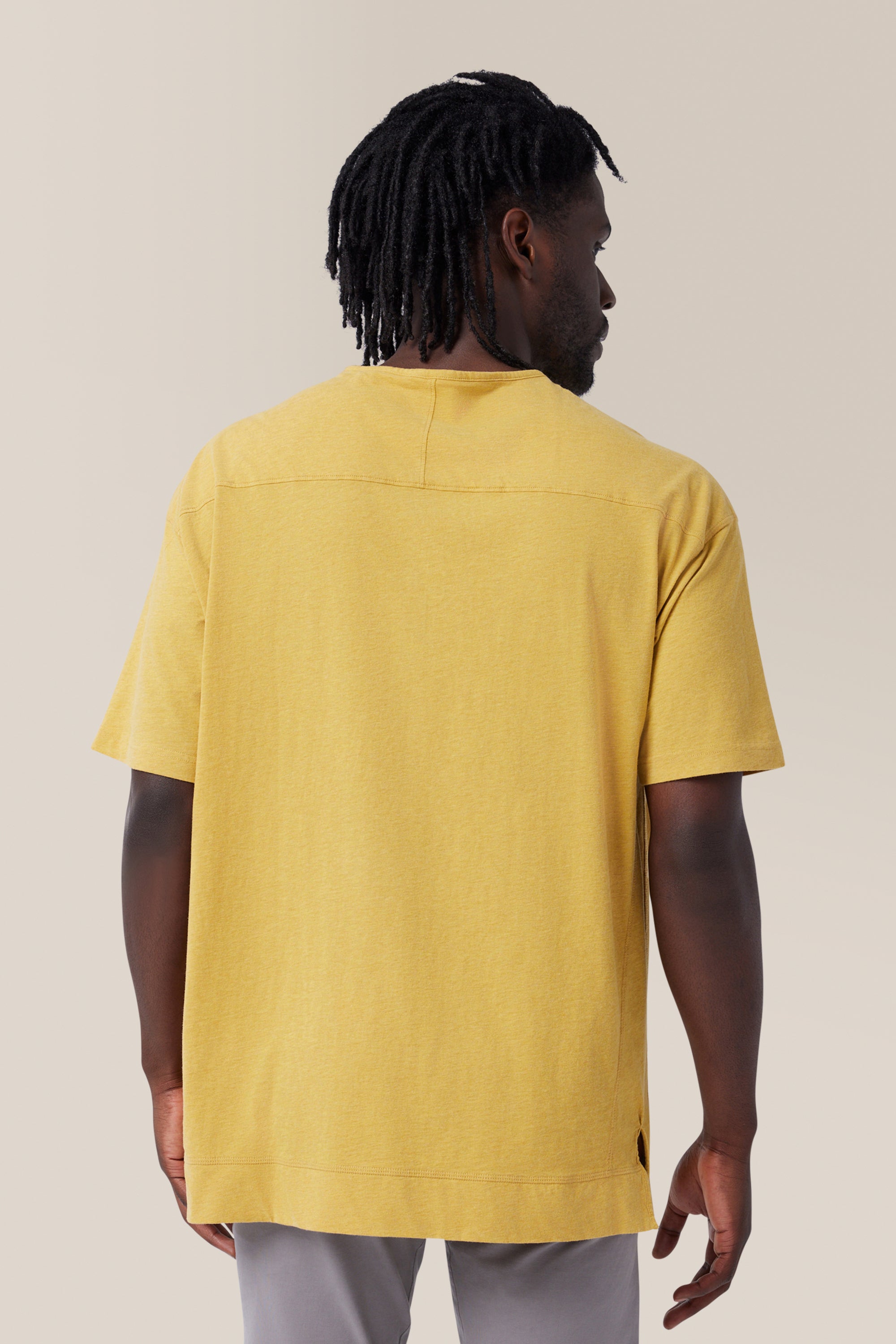 Short Sleeve Henley | Cotton Jersey