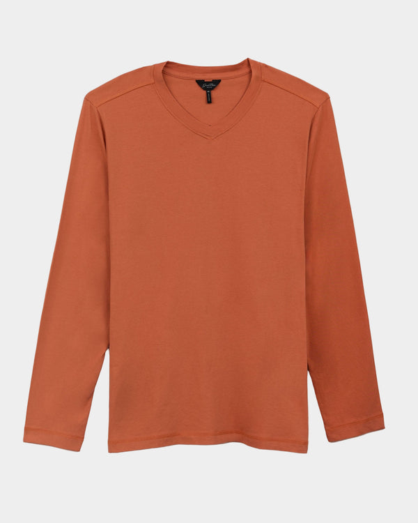 Hi Vee Long-Sleeve Tee | Organic Cotton Jersey