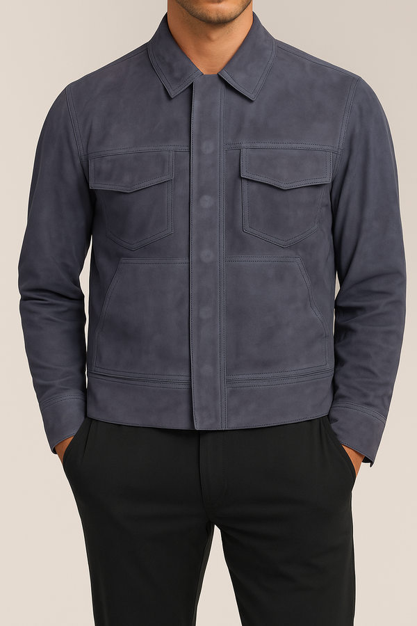 Trucker Jacket | Responsible Suede