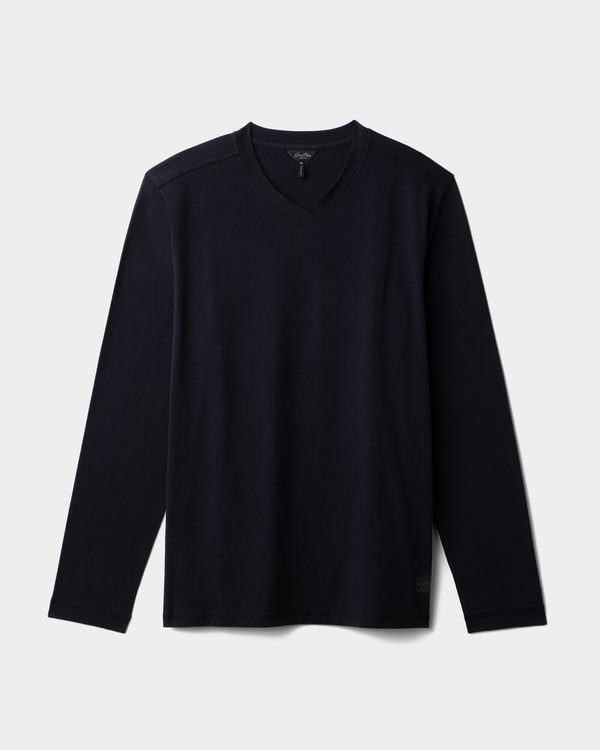 Hi Vee Long-Sleeve Tee | Organic Cotton Jersey