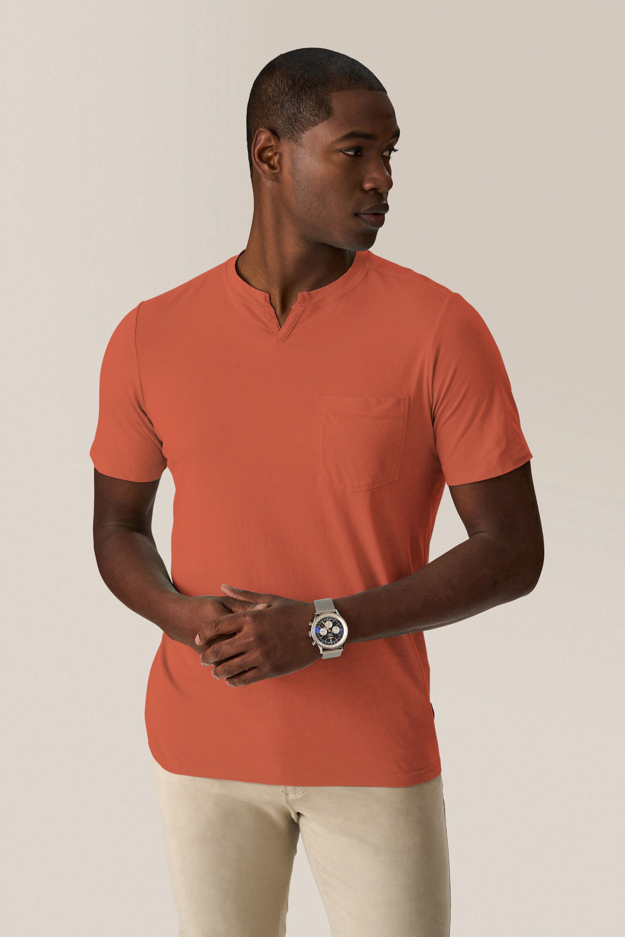 Victory V-Notch Tee | Premium Cotton Jersey