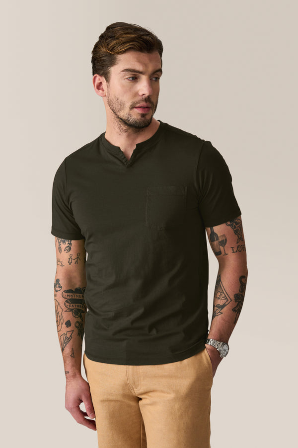 Victory V-Notch Tee | Premium Cotton Jersey