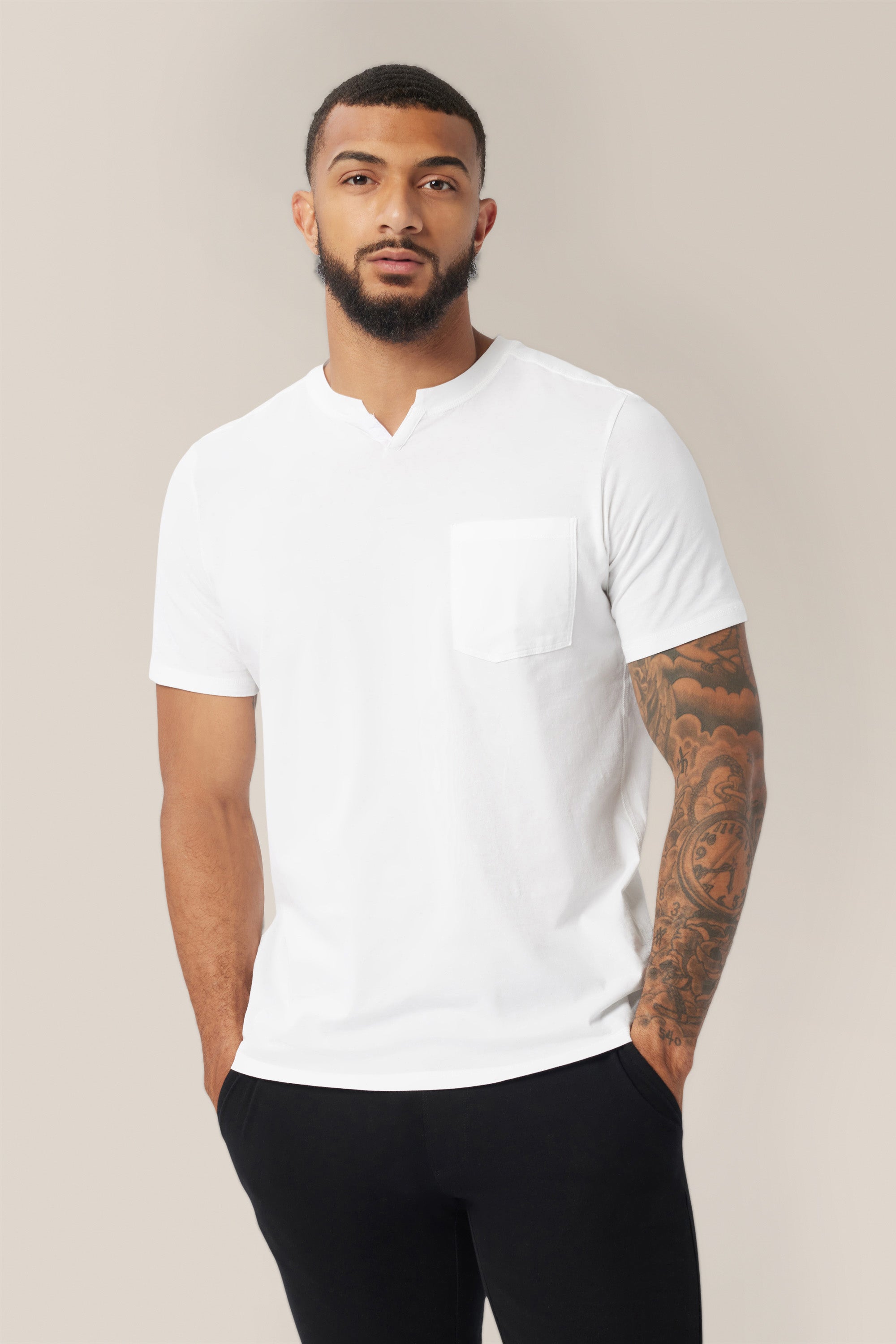 Victory V-Notch Tee | Premium Cotton Jersey