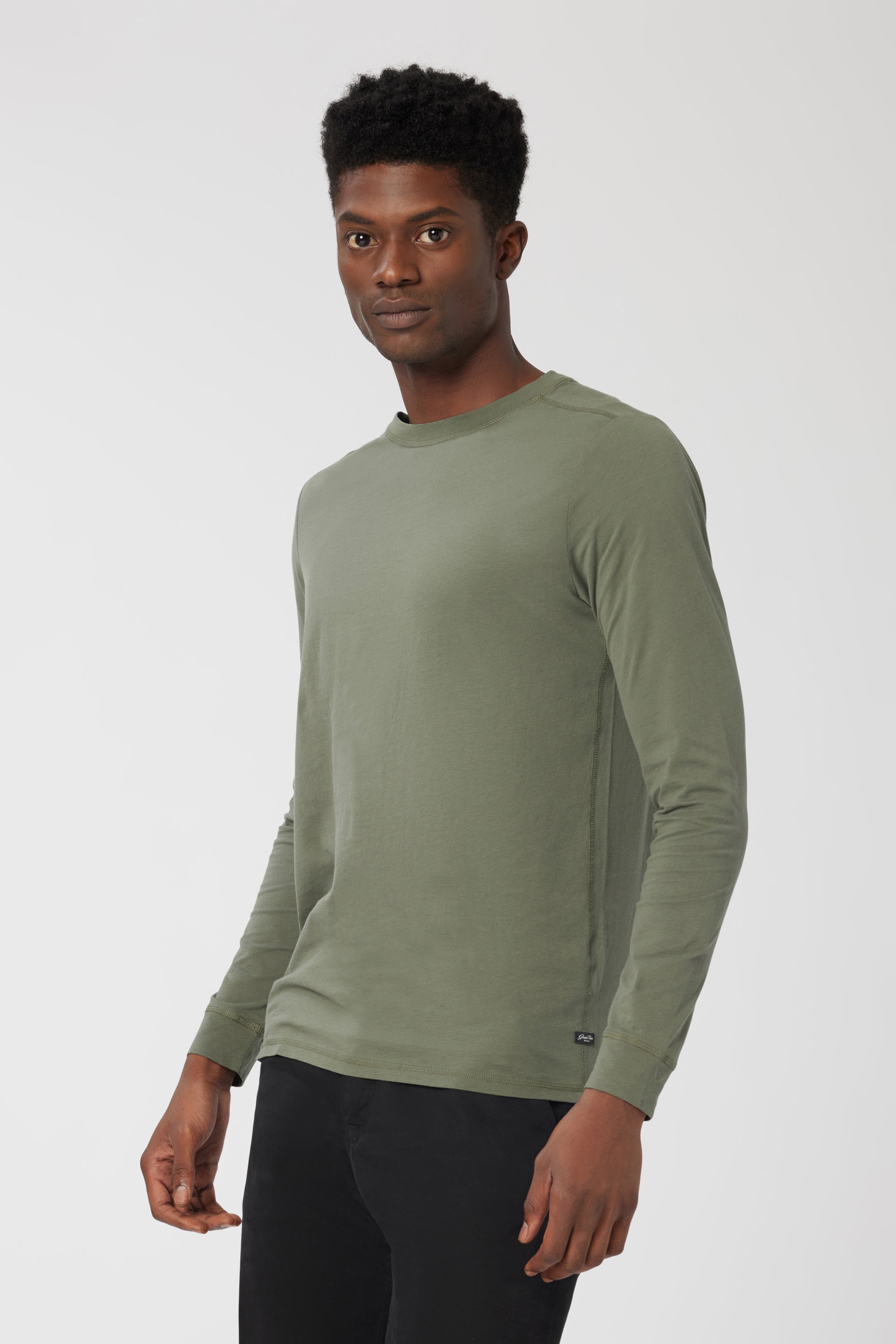 Slim Fit Crew Tee | Premium Cotton Jersey