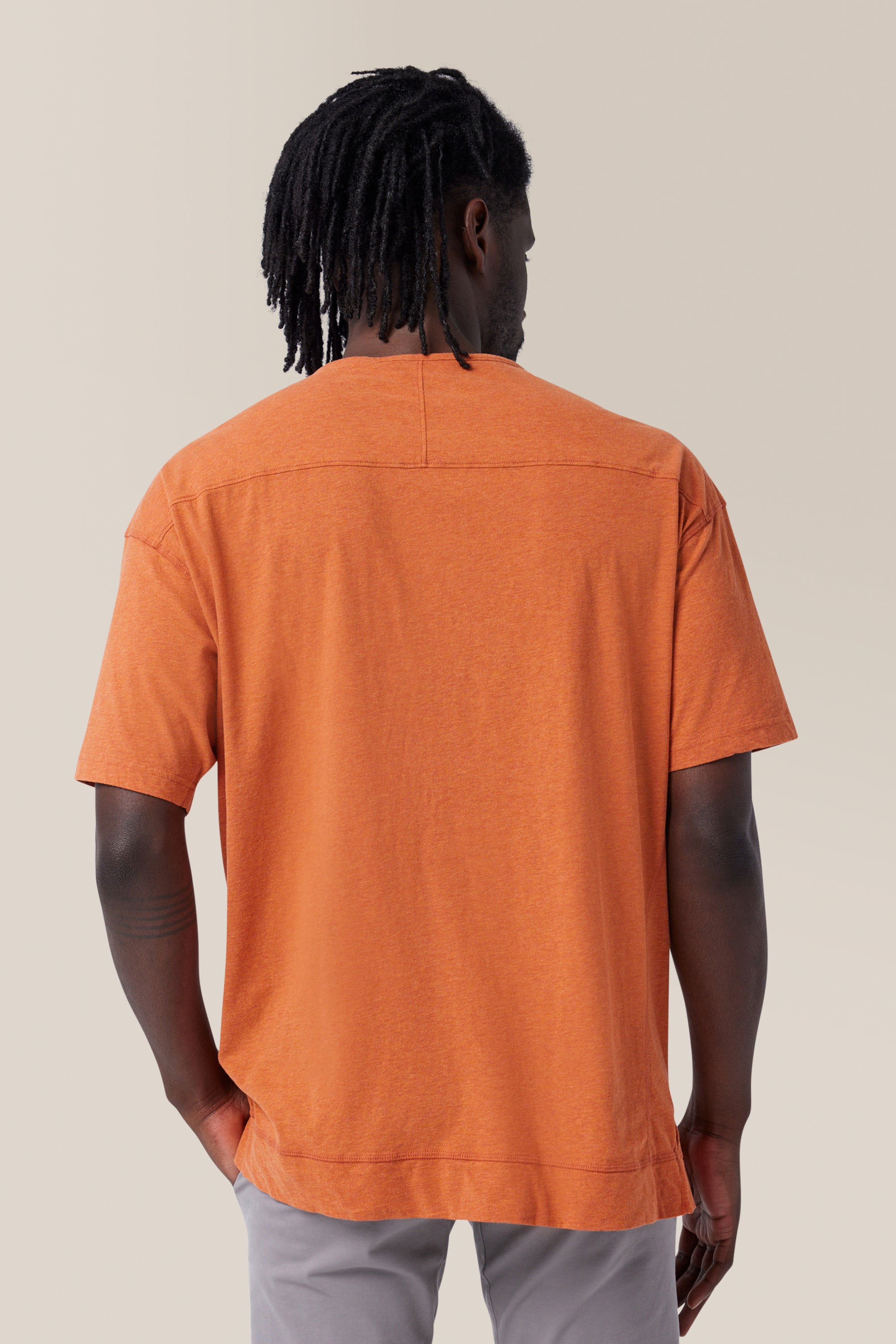 Short Sleeve Henley | Cotton Jersey