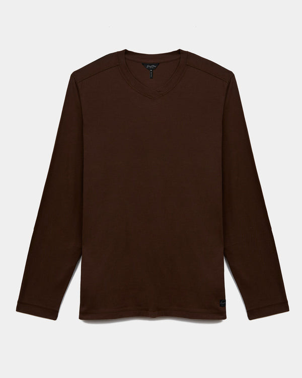 Hi Vee Long-Sleeve Tee | Organic Cotton Jersey