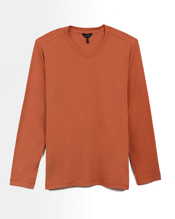 Hi Vee Long-Sleeve Tee | Organic Cotton Jersey