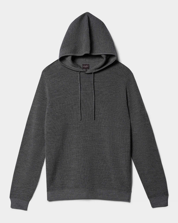 Aspire Waffle-Stitch Hoodie | Responsible Merino Wool