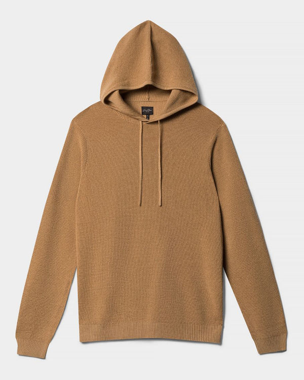 Aspire Waffle-Stitch Hoodie | Responsible Merino Wool